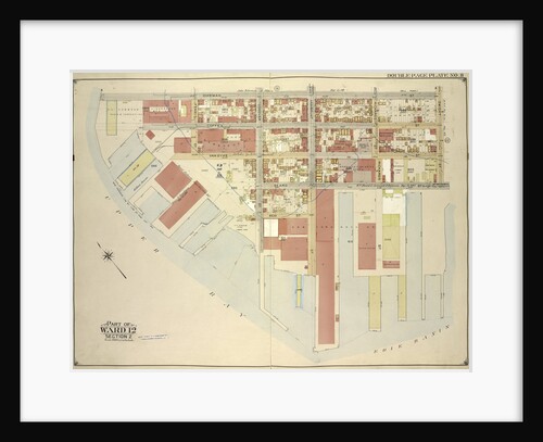 Map bounded by Dikeman St., Dwight St; Including Eire Basin, Upper Bay, New York by Anonymous