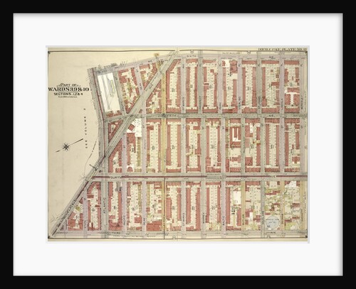 Map bounded by 6th Ave., Berkeley PL., Sackett St; Including3rd Ave., Flatbush Ave, Atlantic Ave., New York by Anonymous