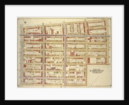 Map bounded by 16th St., 8th Ave., 12th St; Including7th Ave., 23rd St., 4th Ave., New York by Anonymous