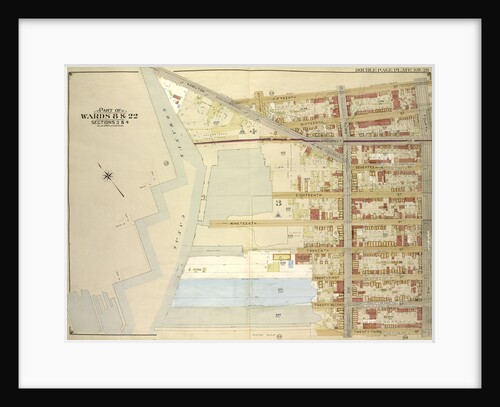 Map bounded by Hamilton Ave., 15th St., 4th Ave; Including23rd St., Gowanus Canal., New York by Anonymous