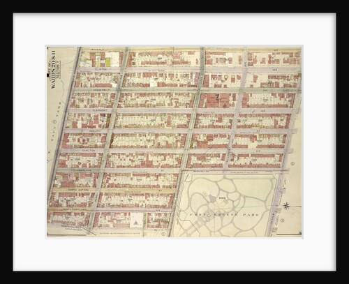 Map bounded by Waverly Ave., De Kalb Ave; Including North Elliott PL., Flushing Ave., New York by Anonymous