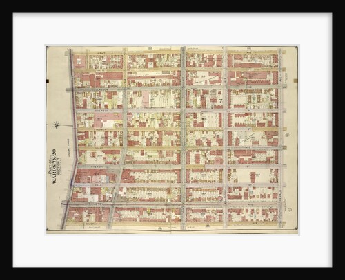 Map bounded by Kent Ave., Be Kalb Ave; Including Waverly Ave., Flushing Ave., New York by Anonymous