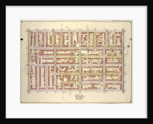 Map bounded by De Kalb Ave., Bedford Ave; IncludingGates Ave., Washington Ave., New York by Anonymous
