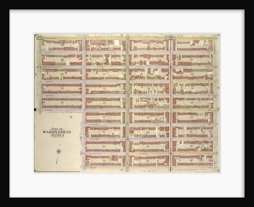 Map bounded by Lexington Ave., Patchen Ave., Macon St; IncludingLewis Ave., Putnam Ave., Sumner Ave., New York by Anonymous