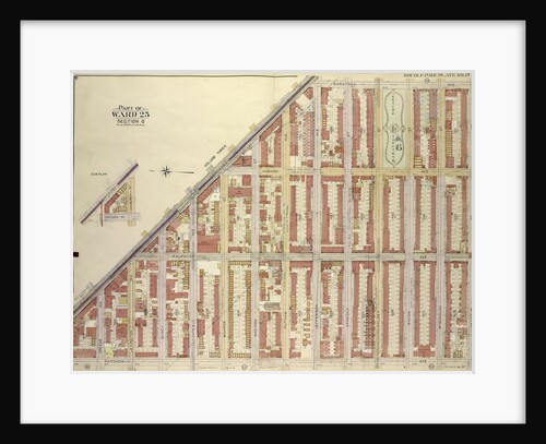 Map bounded by Broadway, Saratoga Ave; IncludingDecatur St., Patchen Ave., New York by Anonymous