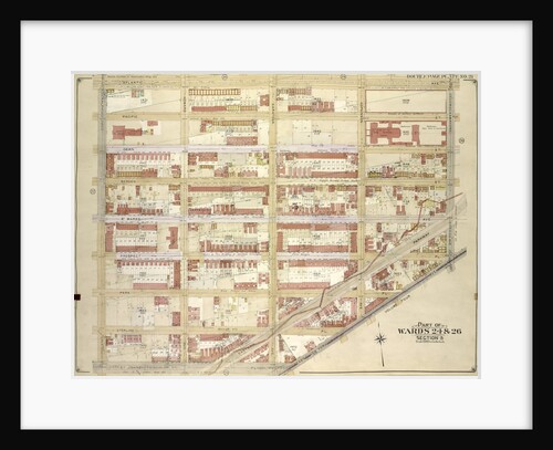 Map bounded by Atlantic Ave., Rockaway Ave., East New York Ave; IncludingSt. Johns PL. Douglass St., Ralph Ave., New York by Anonymous