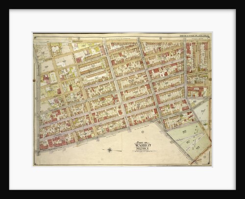 Map bounded by Humboldtdt St., Engert Ave., Bedford Ave; IncludingManhattan Ave., Greenpoint Ave., Calyer St., Meserole Ave., New York by Anonymous
