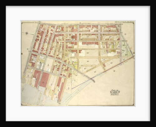 Map bounded by Manhattan Ave., Bedford Ave., North Fourteenth St; IncludingBushwick Creek, East River, Greenpoint Ave., New York by Anonymous