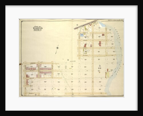 Map bounded by Meeker Ave., Newtown Creek, Bennett St; IncludingMorgan Ave., Lombardy St., Stewart Ave., New York by Anonymous