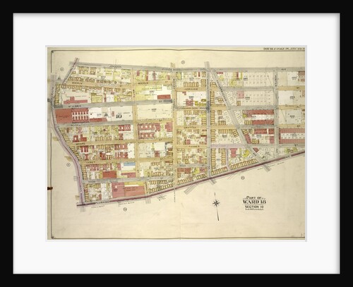 Map bounded by Johnson Ave., Varick Ave; Including Flushing Ave., Bushwick Ave., Bushwick Pl., New York by Anonymous