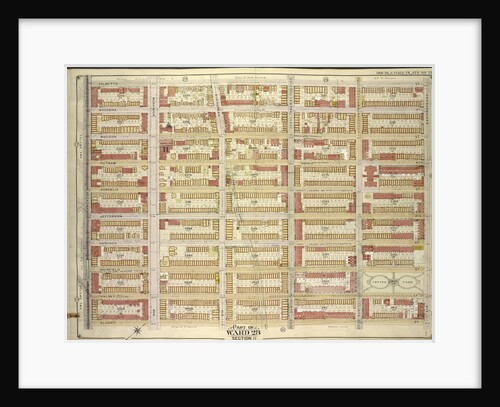 Map bounded by Palmetto St., Knickerbocker Ave; Including Eldert St., Broadway, New York by Anonymous