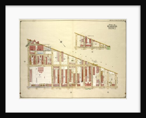 Map bounded by Boundry line of borough of Brooklyn and Queens, Schaeffer St., Kinckerbocker Ave; Including Palmetto St., Myrtle Ave; Sub Plan; map bounded by Schaeffer., New York by Anonymous