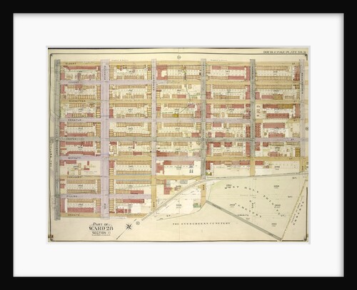 Map bounded by Eldert St., Knickerbocker Ave; Including Granite St., Broadway, New York by Anonymous