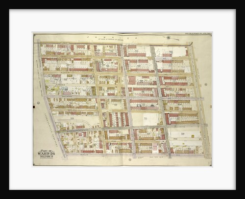 Map bounded by Elderts Lane, Atlantic Ave; Including Euclid Ave., Jamaica Ave., New York by Anonymous