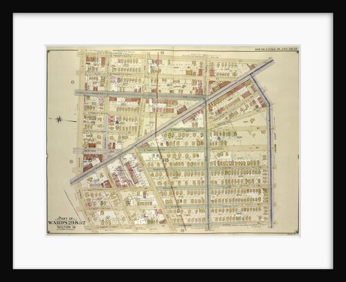 Map bounded by E. 29th St., Avenue G, Kenmore Pl; Including E. 21st St., Ditmas Ave., Avenue D., New York by Anonymous