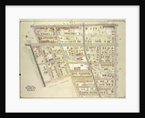Map bounded by Flatbush Ave., Albemarle Road Avenue A, Rugby Road E. 14th St; Including Caton Ave. Johnson Ave., Parade Pl., Parkside Ave., Woodruff Ave., New York by Anonymous