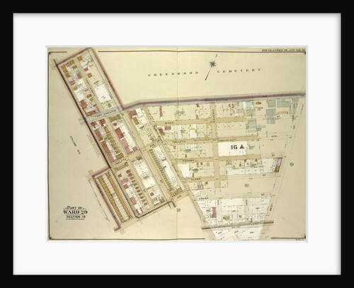 Map bounded by 37th Ave. Franklin Blvd., West St., 14th Ave., 36th St; Including 13th Ave., 14th St., 39th St., New York by Anonymous