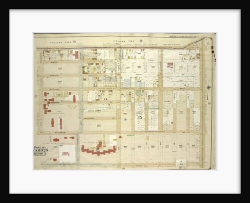 Map bounded by East New York Ave., Utica Ave., Clarkson Ave; Including Albany Ave., Winthrop St., Kingston Ave., New York by Anonymous