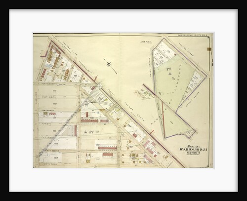 Map bounded by Ocean Parkway, Avenue L, Avenue M, West St; Including 58th St., Avenue K., New York by Anonymous
