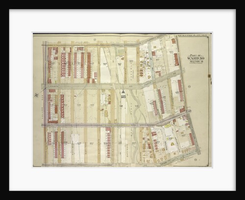 Map bounded by 5th Ave., Bayridge Ave., Ridge Blvd; Including 2nd Ave., 60th St., New York by Anonymous