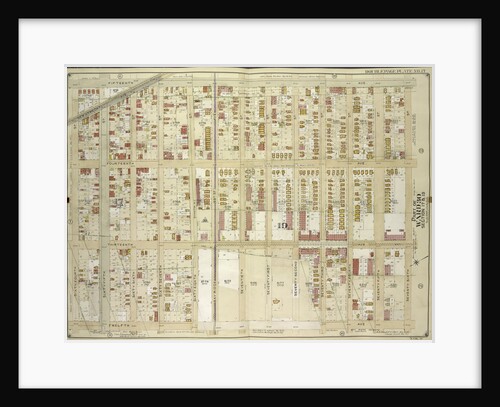 Map bounded by 15th Ave., 76th St; Including 12th Ave., 64th St., New York by Anonymous