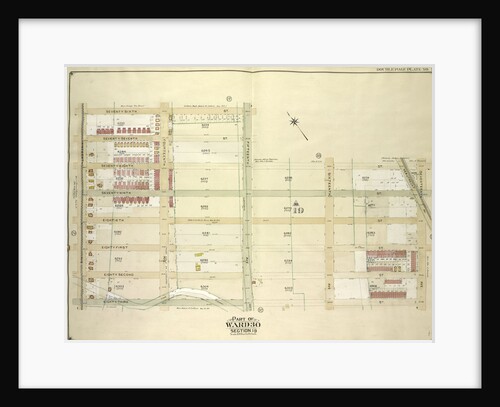 Map bounded by 76th St., 15th Ave., 78th St., 17th Ave; Including New Utrecht Ave., 83rd St., 13th Ave., New York by Anonymous