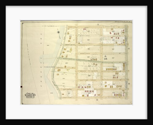 Map bounded by 75th St., Ridge Blvd; Including 83rd St., Bay Ridge Parkway, New York by Anonymous