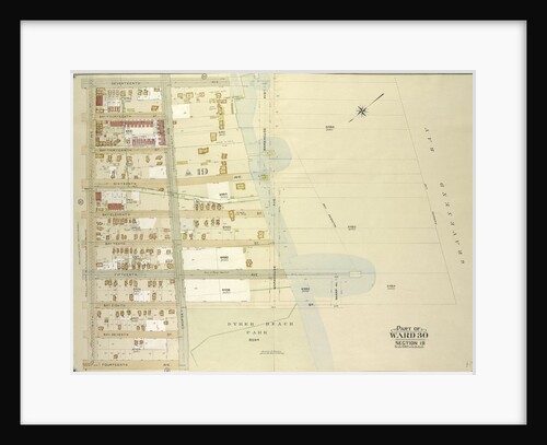 Map bounded by 17th Ave., Warehouse Ave., Sharp Ave; Including Bay Eighth St., Cropsey Ave., 14th Ave., Bath Ave., New York by Anonymous