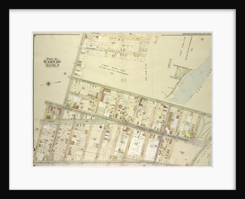 Map bounded by Fort Hamilton Ave., New York by Anonymous