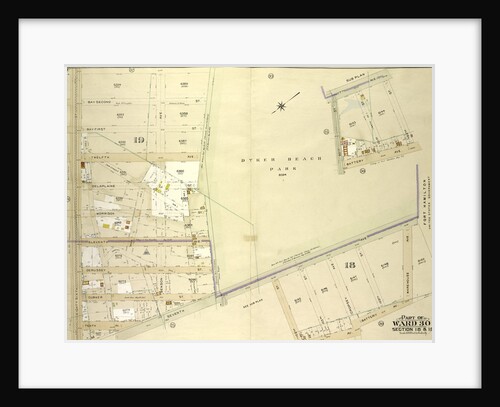 Map bounded by 7th Ave., 102nd St., Battery Ave., New York by Anonymous