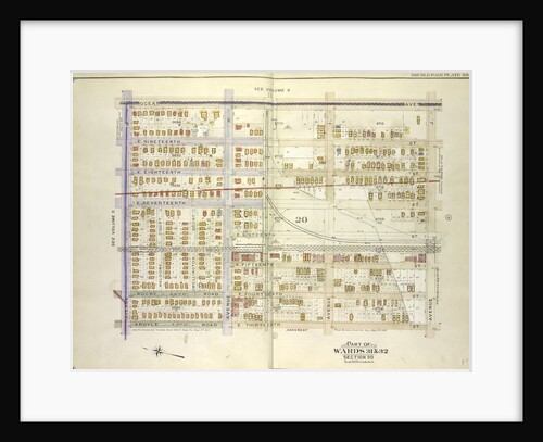 Map bounded by Ocean Ave., Avenue J, E. 13th St; Including Argyle Road, Avenue G., New York by Anonymous