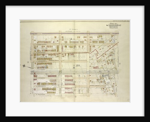 Map bounded by Ocean Ave., Avenue M; Including E. 13th St., Avenue J., New York by Anonymous