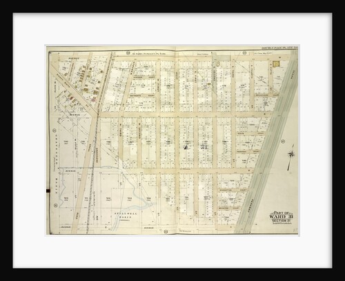 Map bounded by Avenue W, Ocean Parkway, Avenue Z; Including W. 6th St., 86th St., New York by Anonymous