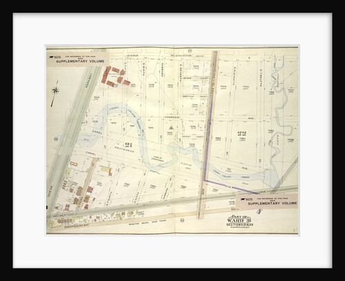 Map bounded by Avenue Z, E. 13th St; Including Sheepshead Bay Road, Ocean Parkway, New York by Anonymous