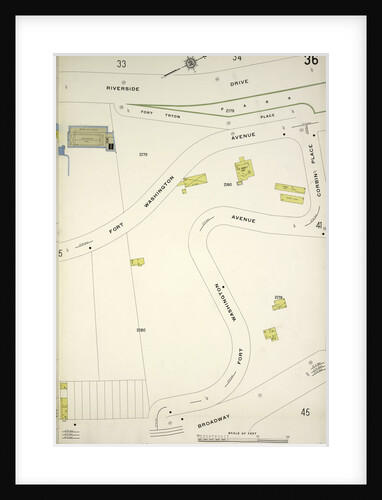 Map bounded by Riverside Drive, Broadway, New York by Anonymous