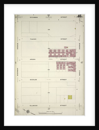 Map bounded by Dyckman St., Nagle Ave., Ellwood St., Sherman Ave., New York by Anonymous