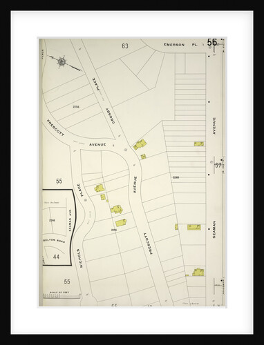 Map bounded by Emerson Pl., Seaman Ave., Nicholas Place, New York by Anonymous