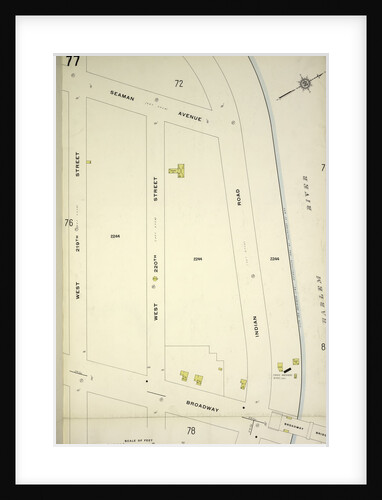 Map bounded by Seaman Ave., Harlem River, Broadway, W. 219th St., New York by Anonymous