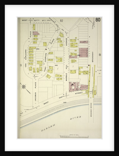 Map bounded byW. 227th St., Broadway, W. 225th St., Van Corlears Place, New York by Anonymous