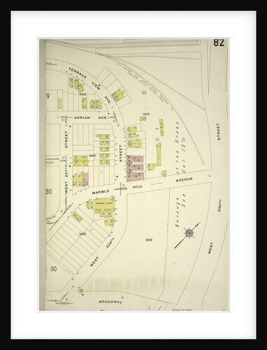 Map bounded by W. 230th St., Broadway, W. 227th St., New York by Anonymous