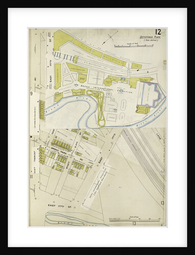 Map bounded by Bronx International Exposition, E. 177th St., East Tremont Ave., New York by Anonymous