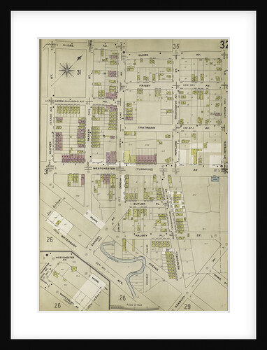 Map bounded by Glebe Ave., St. Peter's St., Seabury Ave., Waterbury Ave., Glover St., New York by Anonymous