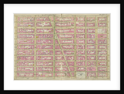 Map bounded by E. 36th St., Lexington Ave., W. 25th St., 8th Ave., New York by Anonymous