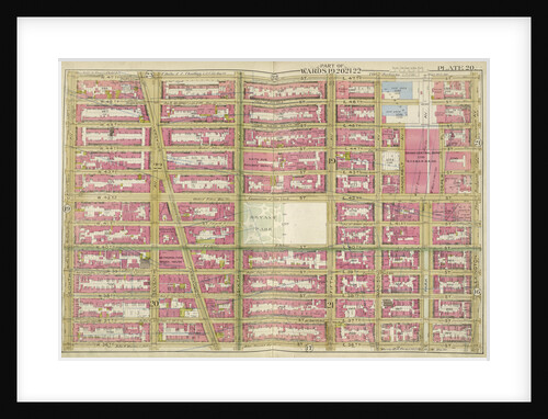 Map bounded by W. 47th St., Lexington Ave., W. 36th St., 8th Ave., New York by Anonymous