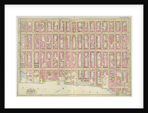 Map bounded by Lexington Ave., E. 57th St., East River, E. 40th St., New York by Anonymous