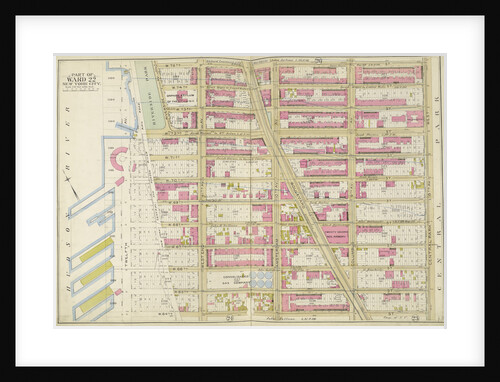 Map bounded by W. 75th St., Central Park W., W. 64th St., Hudson River, New York by Anonymous