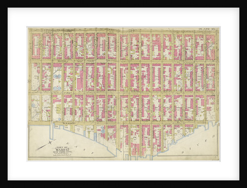 Map bounded by 3rd Ave., E. 125th St., East River, E. 108thSt., New York by Anonymous