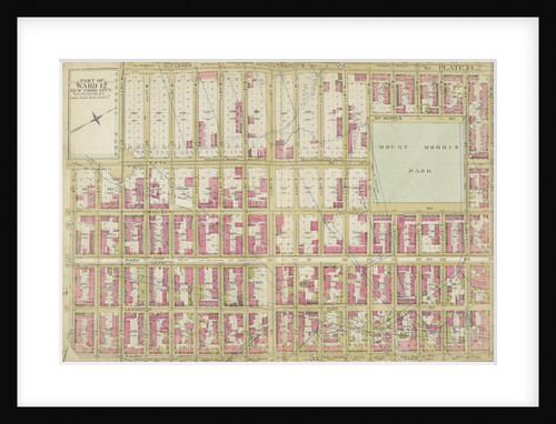 Map bounded by Lenox Ave., E. 125th St., 3rd Ave., E. 108th St., New York by Anonymous