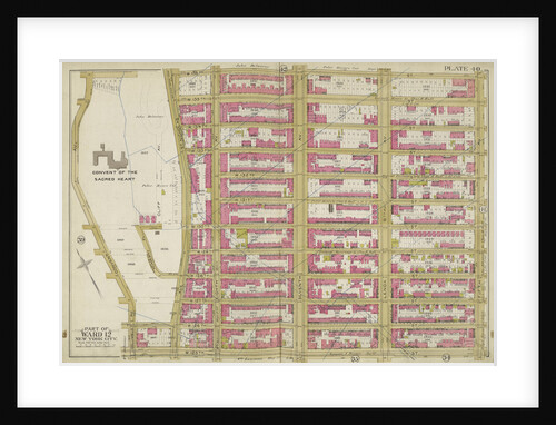 Map bounded by W. 136th St., 5th Ave., W. 125th St., Convent Ave., New York by Anonymous