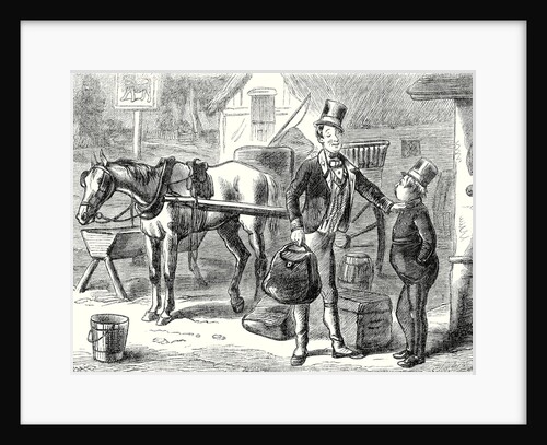 Pickwick Papers Sam Looked at the Fat Boy with Great Astonishment But Without Saying a Word by Anonymous